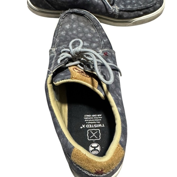 Twisted X Hooey Loper WHYCO25 Women's Casual Moc Shoes Slip On Size 9 M - Picture 8 of 9